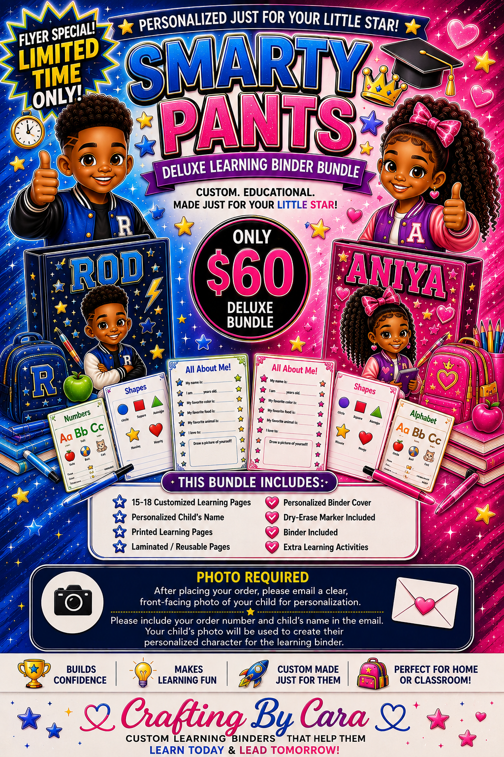 Smarty Pants- Deluxe Learning Binder Bundle