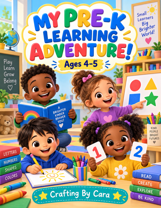 Ready, Set, Shine Pre-K Digital Learning Workbook (Ages 4-5)